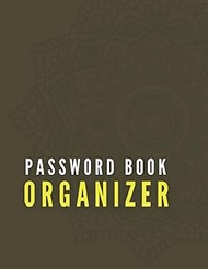 Password Book Organizer 8.5 x 11 Password Notebook with Brilliant Design: Password Logbook and Secre