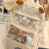 Japanese-style cute two-dimensional backpack, ita bag, school bag for junior high school g