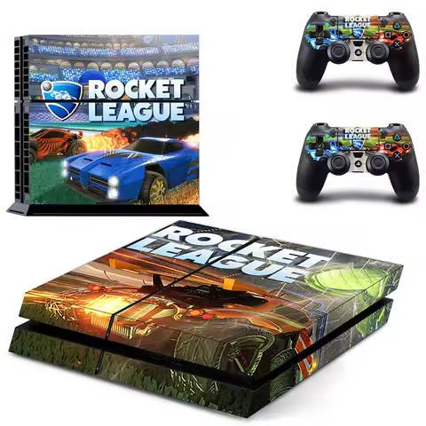 Rocket League PS4 Stickers Play station 4 Skin PS 4 Sticker Decal Cover For PlayStation 4 PS4 Consol