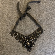 Lovisa Glam Black Stone Short Necklace