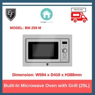 EF Built-In Microwave Oven with Grill, BM 259 M