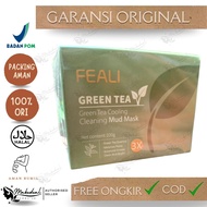 FEALI GREEN TEA CLAY MASK - masker wajah pore clean clay mask