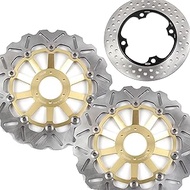 Arashi Front Rear Brake Disc Rotors for Honda CB400N 1982-1988 Motorcycle Replacement Accessories CB