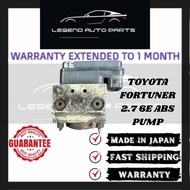 LEGEND-USED ABS PUMP (6E) TOYOTA FORTUNER 2.7 JAPAN PARTS