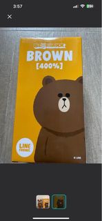 Bearbrick 400% 熊大 拆檢(只拆過盒及檢查，沒有長期展示擺放)，議價即成交