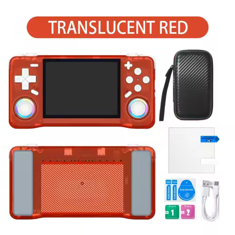 XF35H Open Source Handheld Game Console Dual Joystick 3.5inch iPS Screen Game Machine 4000mAh Suppor