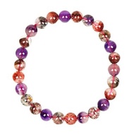 【正佳珠寶】超七 頂級冰淨體滿絲超七 6.8-7.3mm 超七水晶手珠