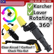 Karcher 360 ° Rotating Car AirCond Wash Angle Nozzle Adjustable Washer Turbo Water Jet Lavor Lutian