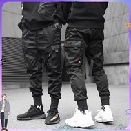 Sweatpants men's overalls hip hop hip-hop multi-pocket pants