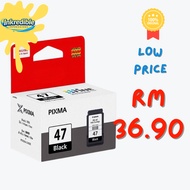 Canon 47 Ink Cartridge/Canon PG-47 Black Printhead Cartridge