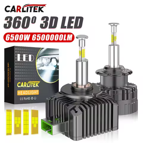 360 Degree D1S D3S Led Headlights 6500W 65000000LM 6000K HID D3S D8S D2S D4S D Series Car Lights Can