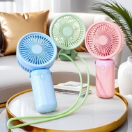 mini fan portable fan jisulife fan Simple Bright Flashing Handle Foldable USB Charging Desktop Small