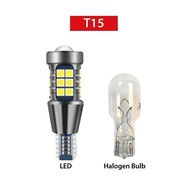 1PC 27LED Car Reverse Light Bulb Flash & Non Flash T15/W16W T20/7440 1156/P21W (Strobe 3 Times + Con