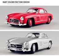 熱賣【現貨】124 Welly 威利 賓士 BENZ 300SL 正版授權 1：24 合金車