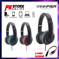 VINNFIER FLIP 2 FOLDABLE WIRED HEADPHONE HEADSET WITH MICROPHONE IN LINE