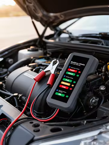 BM310 Car Battery Checker Auto Electrician Tool for Assessing Battery Health