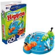 Hasbro Gaming Hungry Hungry Hippos Grab & Go! Game For 2 Players
