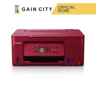 Canon Pixma Inktank Printer G3770 Red | Wifi | Print | Scan | Copy | 1.35" Screen | Air Print