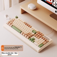 Bộ Bàn Phím Chuột Bluetooth Không Dây Mechanical Feel Gaming Double Mode Charging Office Use K98 Non