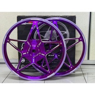 PPR RACING S5 BINTANG STAR SPORT RIM FULL CNC ALLOY 1.4/1.4x17 AVANTIZ SOLARIZ EGO LC AVANTIZ ULCBE