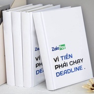 ZaloPay A5 notebook, super hard cover, 200 pages
