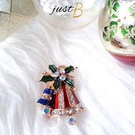 [READY] Christmas Bell Brooch C018