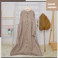 KATUN Gamis FOR TEENAGE GIRLS FOR SMP AGE 12 - 16 YEARS PREMIUM COTTON DRESS EID SYARI GAMIS MAXI KI