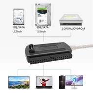 Usb 2.0 To Ide Sata Adapter Cable For 2.5/3.5 Inch Hard Drive In Adapter Connector Cable Lead T7v5