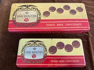 80年代 金鷹朱古力鐵罐 VAN HOUTEN vintage tin box