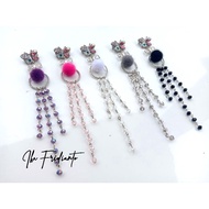 Dangle chin brooch CRISTAL, BD001