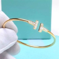 CN-BR-04 Gelang Wanita Import Huruf T Premium