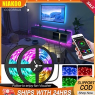 RGB Light Bar Monitor Ambience Light with TV 5V E-Sports Chassis Computer Desktop USB Bluetooth Music Light Belt , Flexible Tape Rope Lights for Bedroom, Ceiling, Cabinets, Cove light | Perfect Christmas Lights Decoration