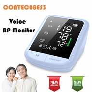 CONTEC08ES3 New Digital Color LED Blood Pressure Monitor NIBP Adult Machine with Voice Broadcasting