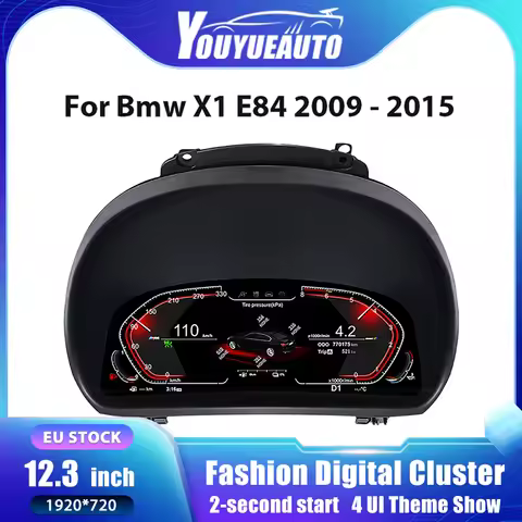 Digital Cluster Speedometer For BMW X1 E84 2009 - 2015 years Virtual Cockpit Instrument Panel Dashbo