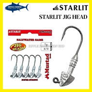 STARLIT (5g / 7g / 10g) Mustad Hook Saltwater Game Jig Head