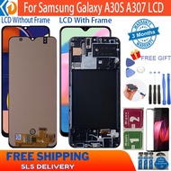 Original For Samsung Galaxy A30S A307 Samsung Galaxy A40S A407 LCD Display Screen With Frame Display Touch Screen Parts