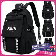 (B602) 46cm School Bag Beg Sekolah Menengah Backpack Student