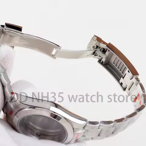 36mm/39mm Watch Case Sapphire Glass Stainless steel Water Resistant for Datejust NH35 NH36 movement 