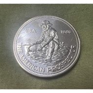 Engelhard Prospector 1986 1 oz .999 Silver Round 1oz