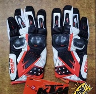 KTM RC390 / Duke 390 short leather motorbike 🏍 glove