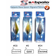 Sabpolo Rave Spoon 10grams Lure Sebarau Kerah Hampala Spoon Bait