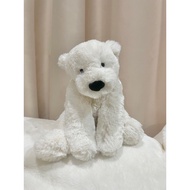 Jellycat perry polar bear M White Doll Second Hand.