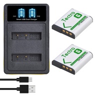 NP-BG1 NP-FG1 Battery (2 Pack) and Dual USB Charger for Sony Cyber-Shot DSC-H7,DSC-H9,DSC-H10,DSC-H2