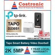 TP-Link Tapo D230S1 5MP/ D210 3MP Smart Battery Video Doorbell IP/CCT/Camera (1 year Local Warranty)