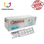 [ Exp 7/2028 ] PARACIL PARACETAMOL 500MG TABLET 10'S ( 1 STRIP ) - For Fever & Headache