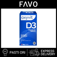 Capsule Health Supplement - Oxyvit D3 1000 IU - 60 Softgels