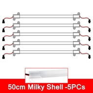 Yingke ไฟหลอด Led 220V ความสว่างสูง2835 30ซม. 50ซม. 72หลอดฟลูออเรสเซนต์แท่ง Led สำหรับตู้โชว์ไฟลิ้นช