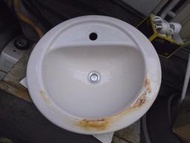 [宏田二手]二手面盆 浴室洗臉盆 TOTO面盆 崁入式面盆 衛浴設備