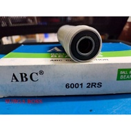 Bearing 6001 2RS ABC brand