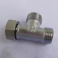 【COLORFUL】Toilet 304 Copper T Adapter G1/2" T-Valve For Bath Bidet Sprayer Shower❀
